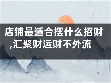 店铺最适合摆什么招财,汇聚财运财不外流